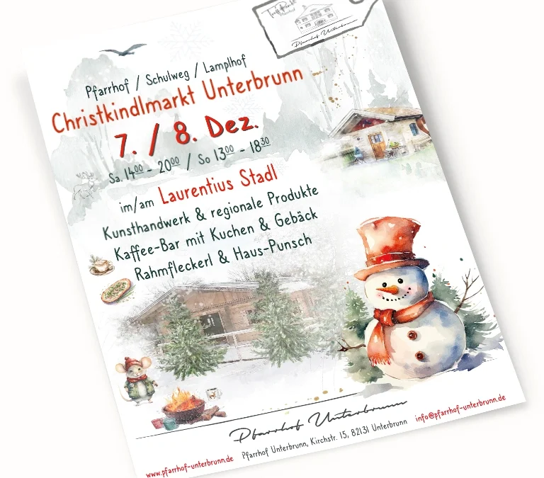 Pfarrhof Unterbrunn / Christkindlmarkt 2024